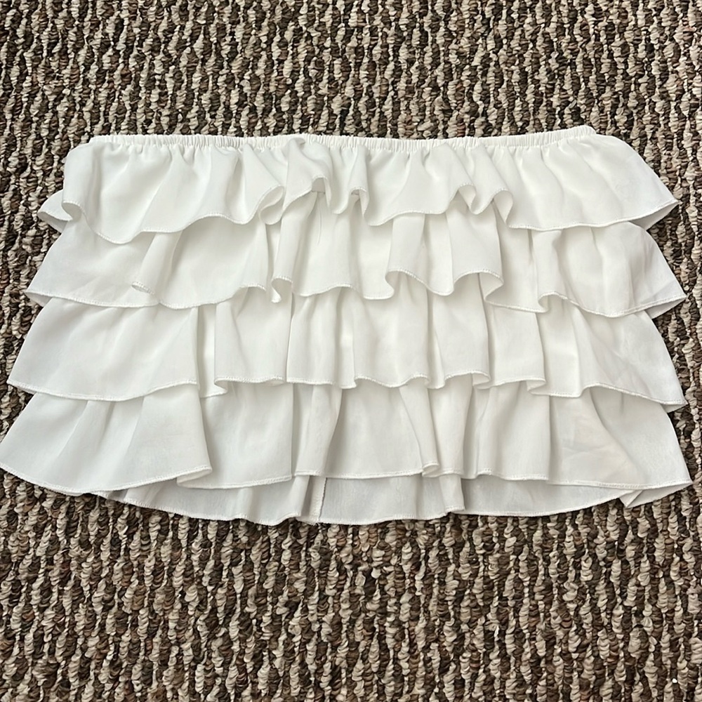 SHEIN medium white tube top
